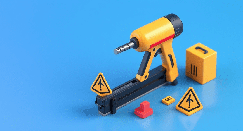 خطرات تفنگ میخکوب و نکات ایمنی هنگام استفاده