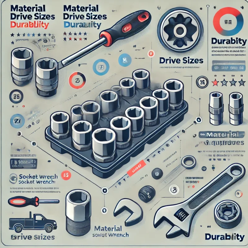یک اینفوگرافیک که ویژگیهای یک آچار بکس درجه یک را نمایش دهد.