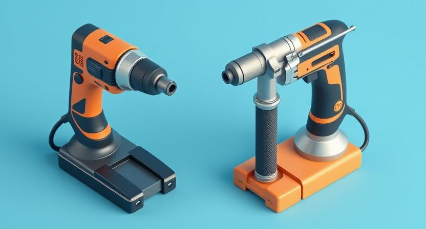 تفاوت دریل بتن کن با چکش تخریب | کدام ابزار برای شما مناسب‌تر است؟